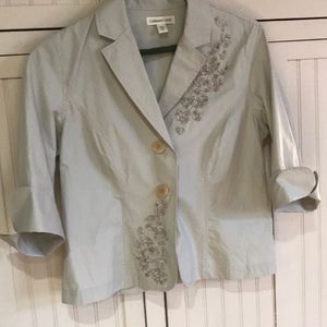 Cotton beige fun jacket